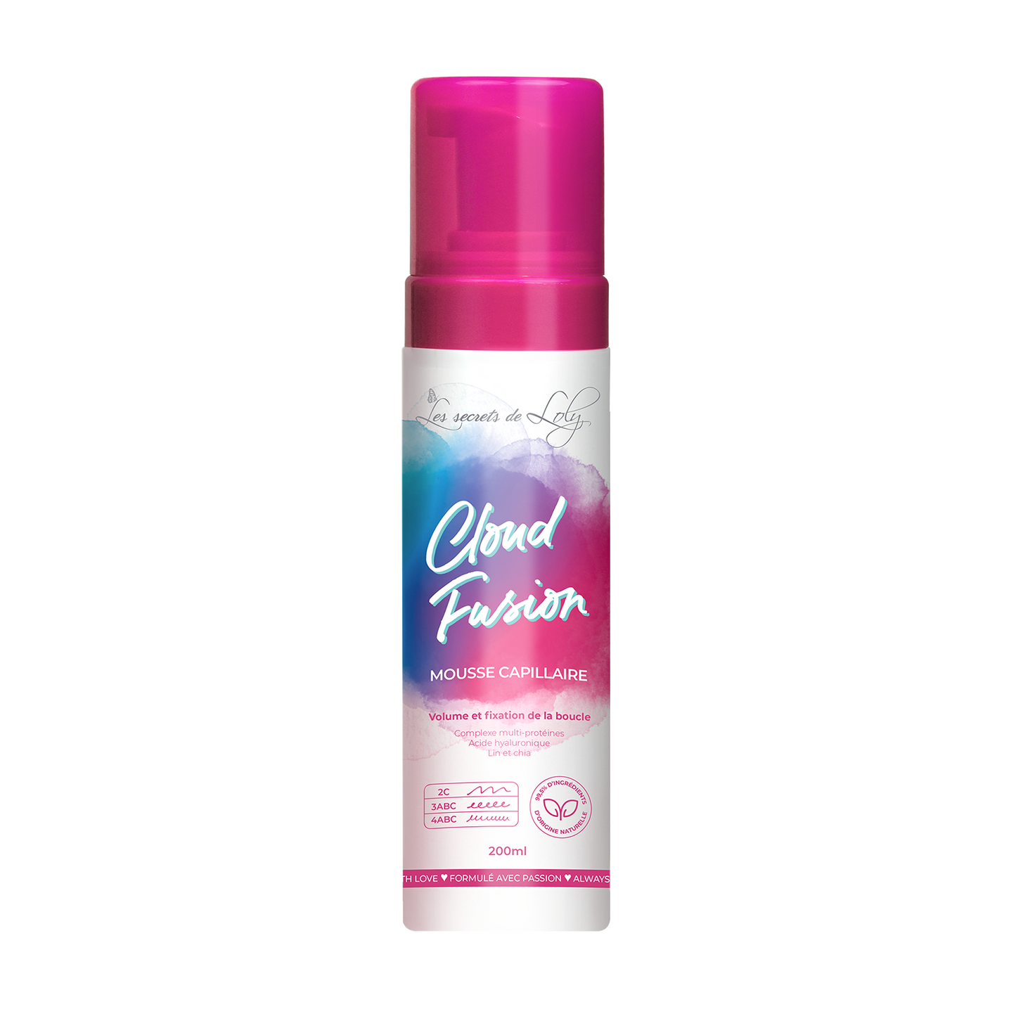 Mousse fixante Cloud Fusion