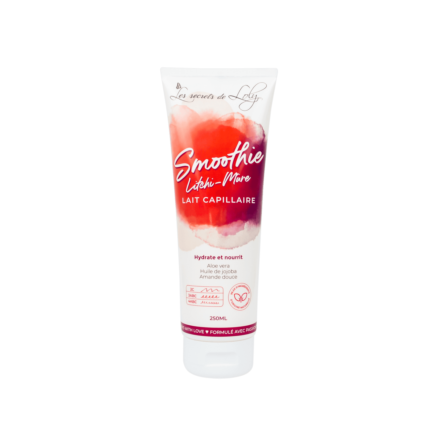 Smoothie Litchi Mûre 250mL transparent