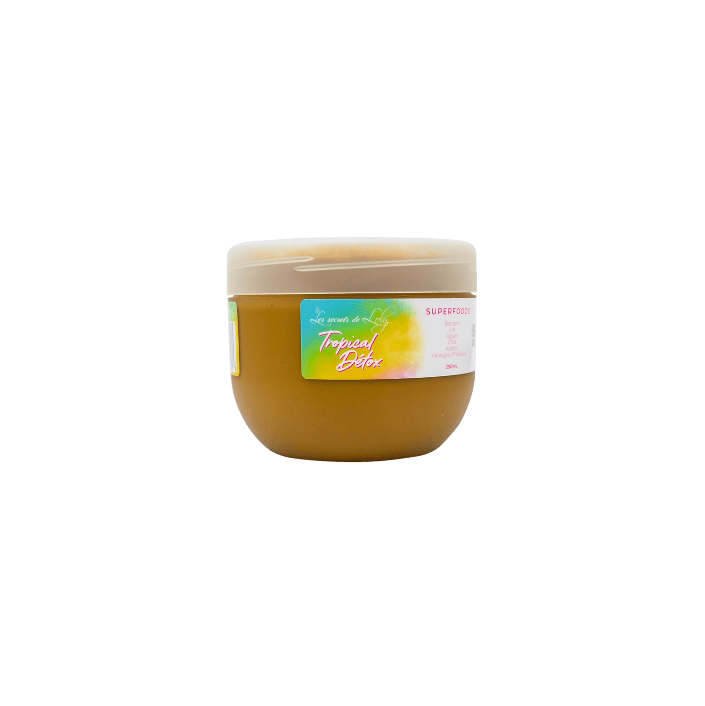 Tropical Détox 250mL coté 1 transparent