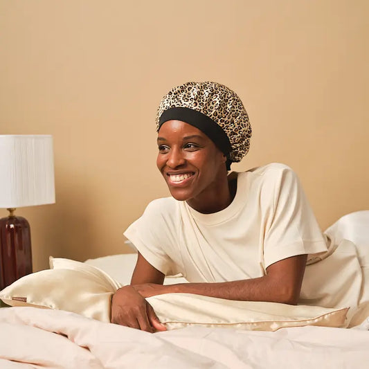 Bonnet de nuit pure soie