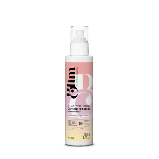 Spray dynamisant cheveux bouclés, frisés, crépus