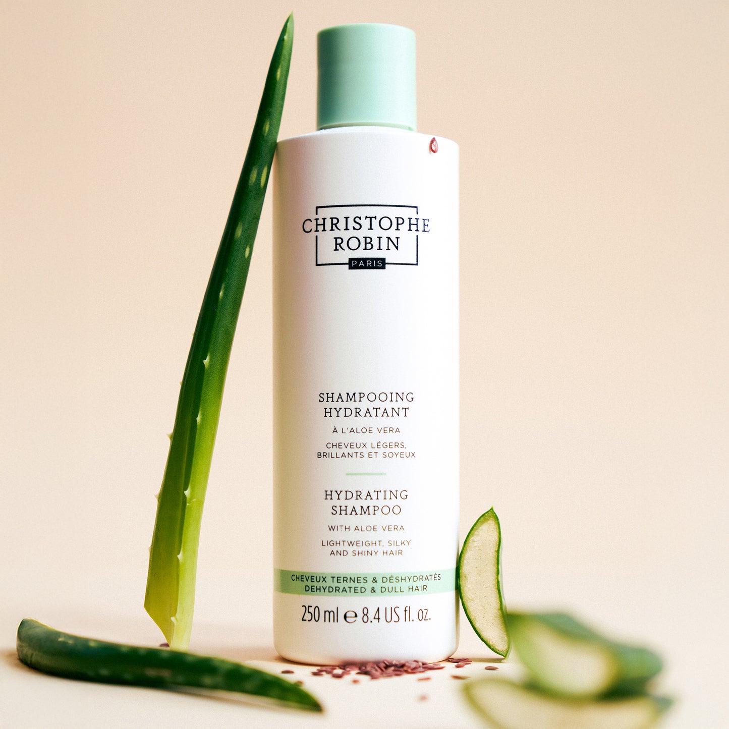 Shampooing hydratant à l'aloe vera