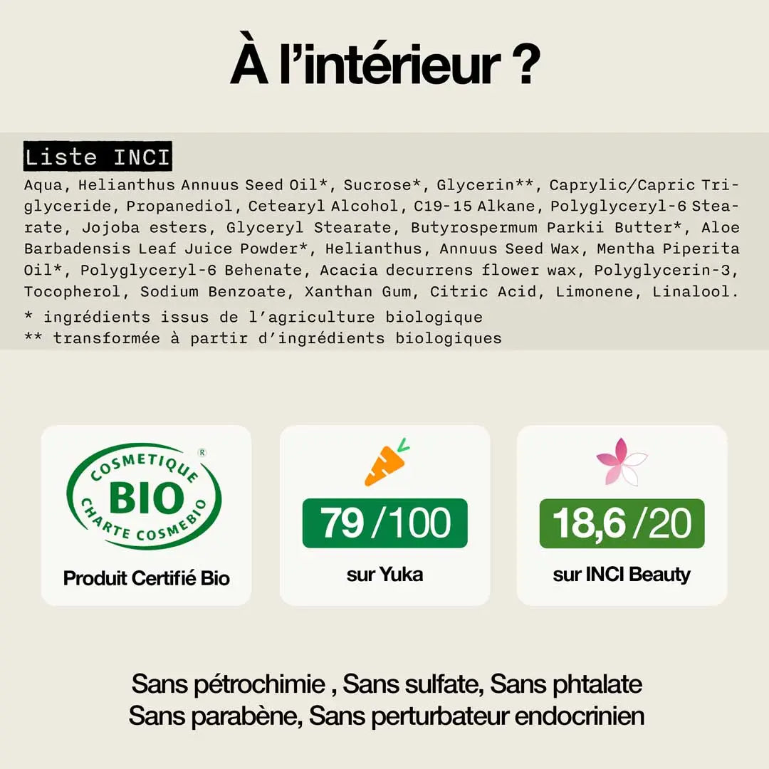 Crème coiffante boucle Bio