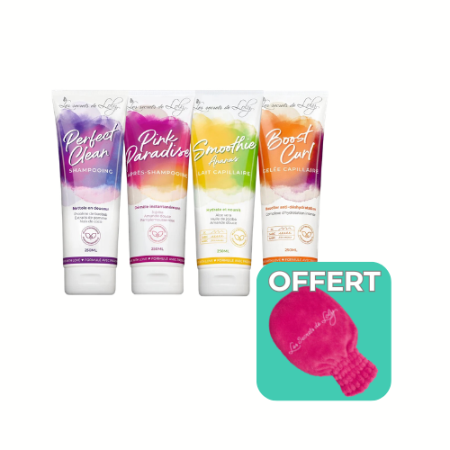 Routine cheveux frisés