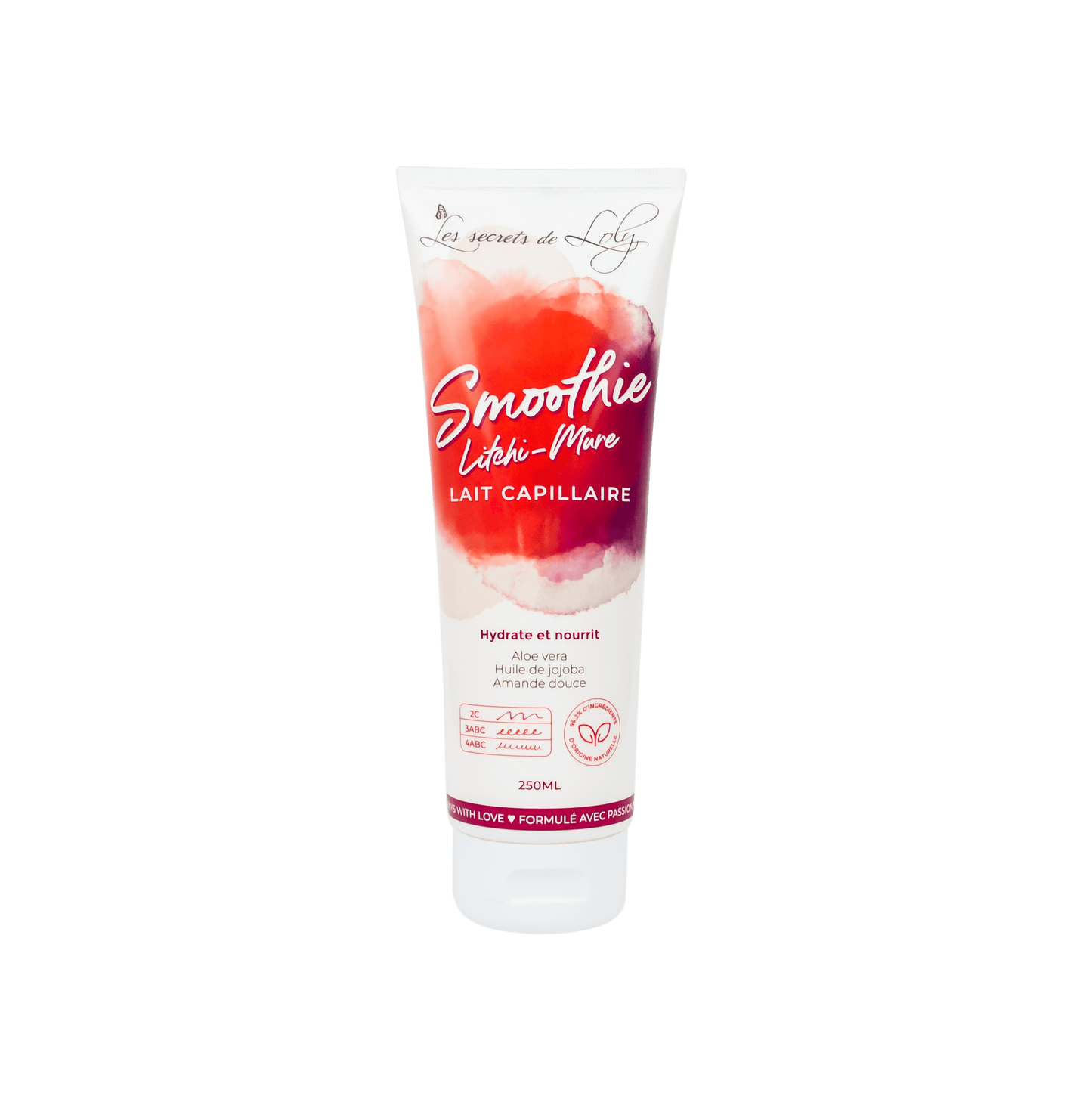 Smoothie Litchi Mûre 250mL transparent