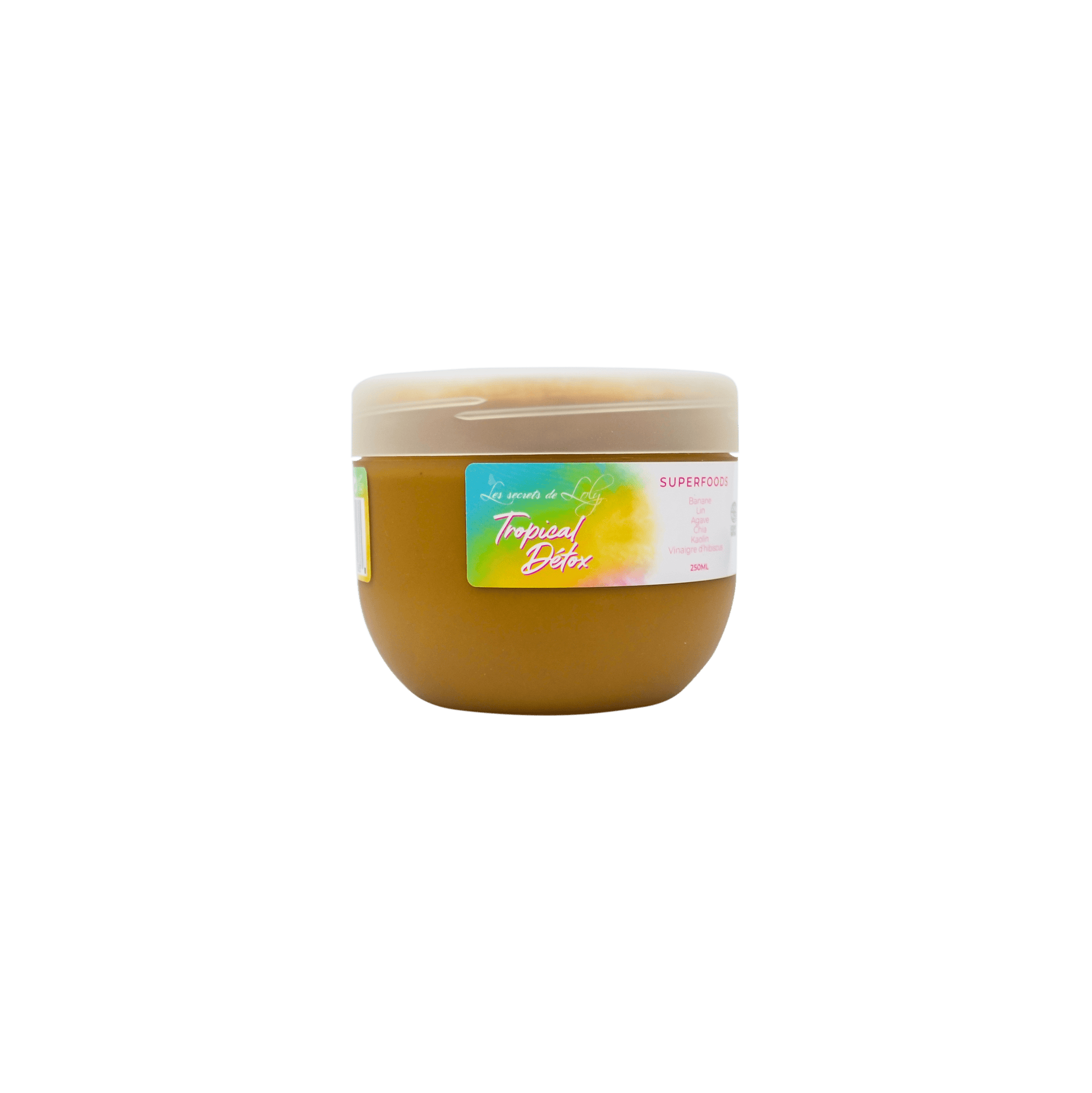 Tropical Détox 250mL coté 1 transparent